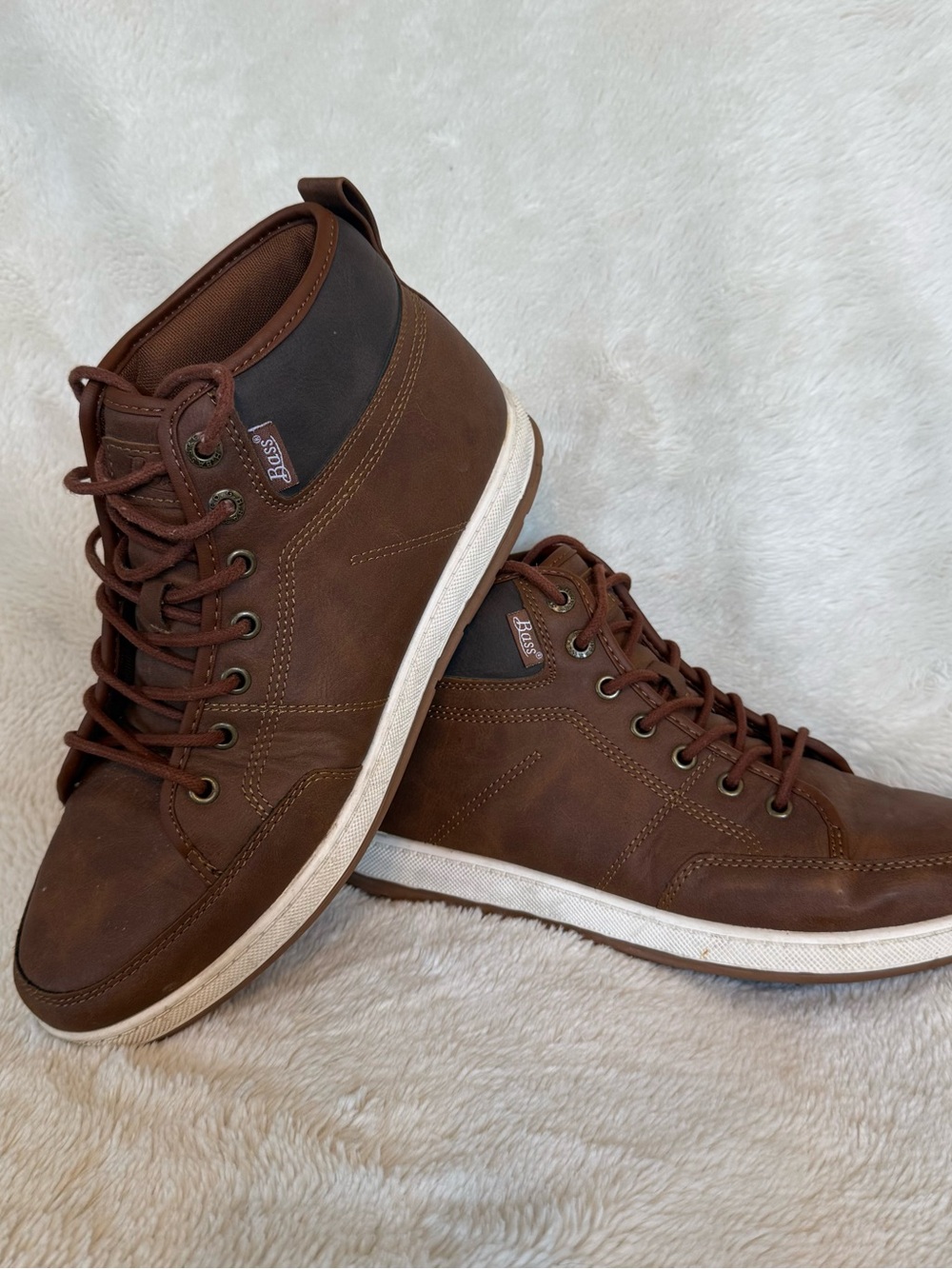 Bass Brown Leather Chukka Boots